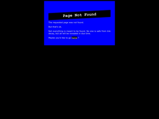 not_found screenshot