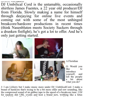 djumbilicalcordinterview screenshot