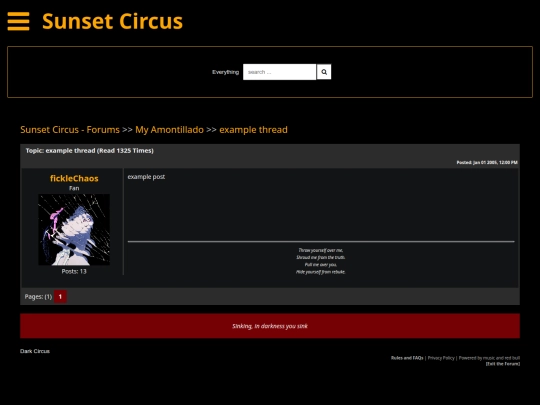 circus/my-amontillado/example-thread screenshot