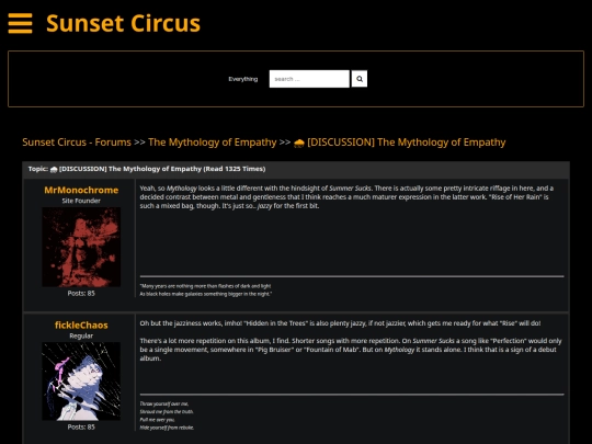 circus/mythology/discussion-mythology-empathy screenshot