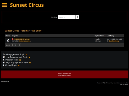 circus/no-entry screenshot