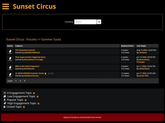circus/summer-sucks screenshot