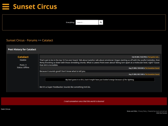 circus/users/catalact screenshot