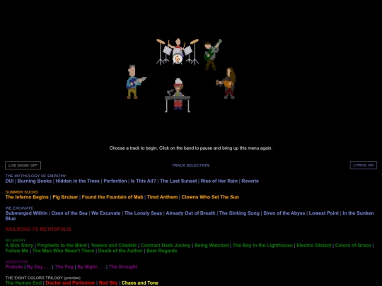 concert/thebigtest screenshot