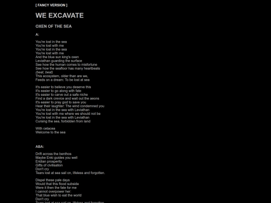 we/lyrics screenshot