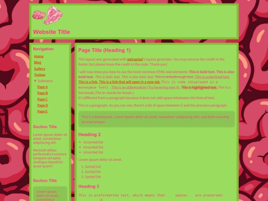 index screenshot