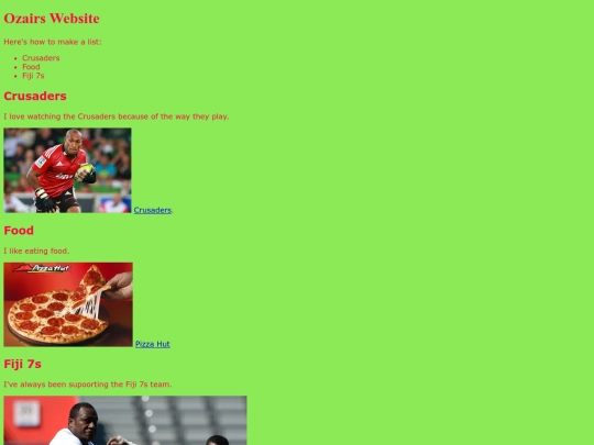 index screenshot