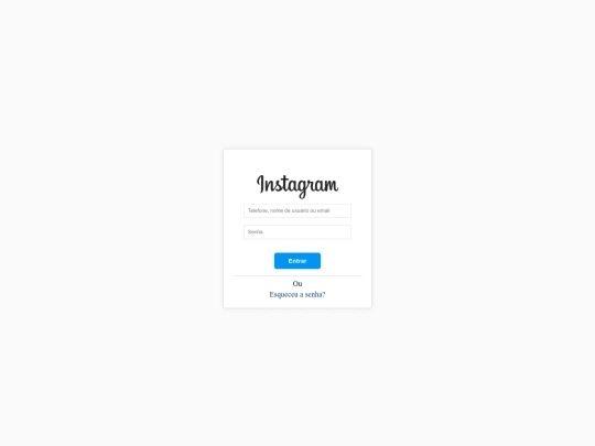 login screenshot