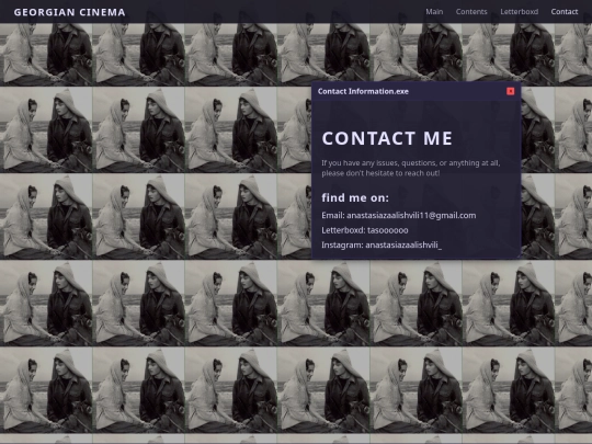 contact screenshot