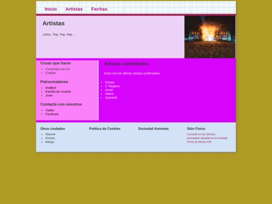 PlantillaSimple/html screenshot