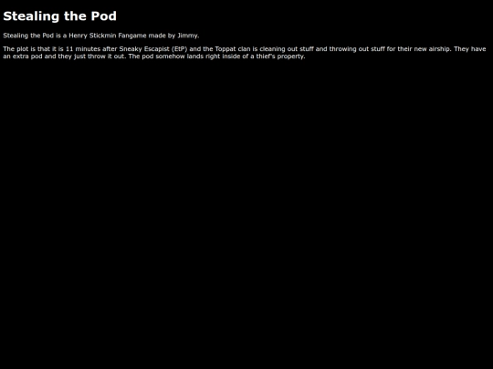 wiki/stealingthepod screenshot