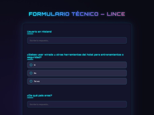 lince screenshot