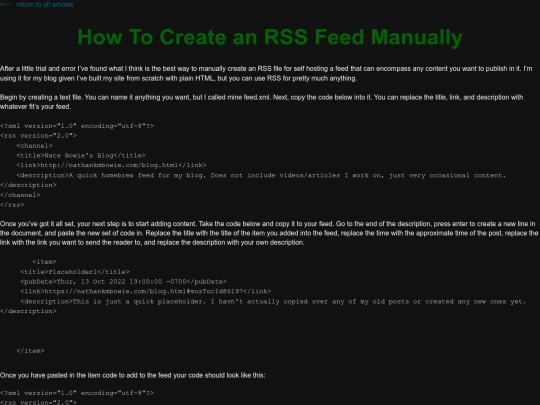 tutorials/pages/rsstemplate screenshot