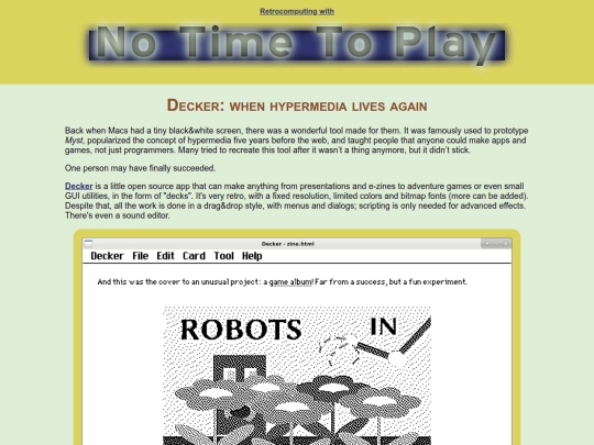 games/retro/decker screenshot