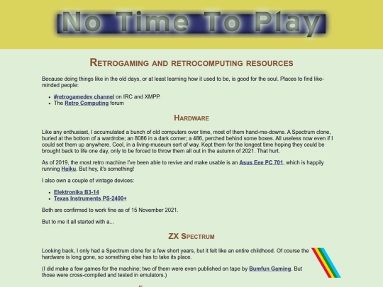 games/retro screenshot