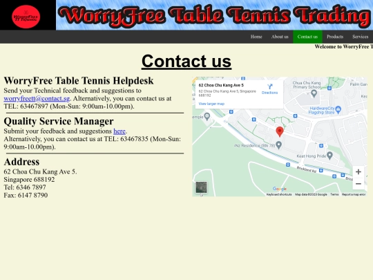 Contactus screenshot