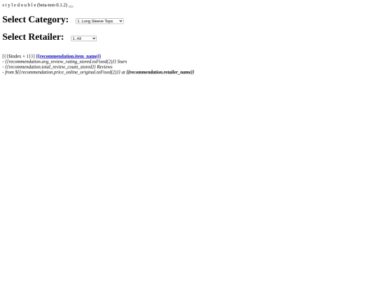 templates/page screenshot