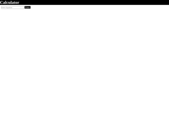 Calculator screenshot