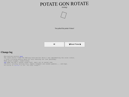 testing screenshot