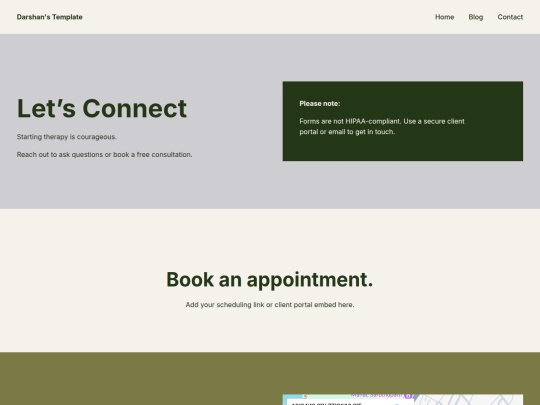 growmytherpy project/conect screenshot