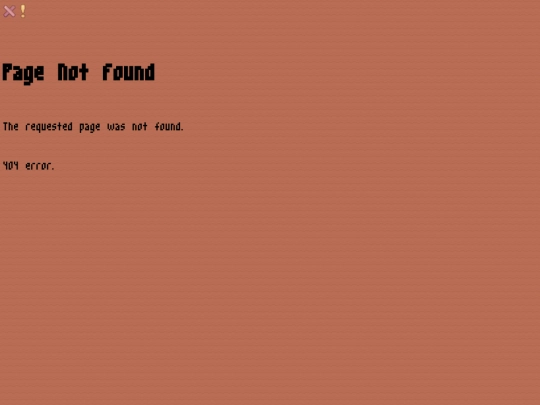not_found screenshot