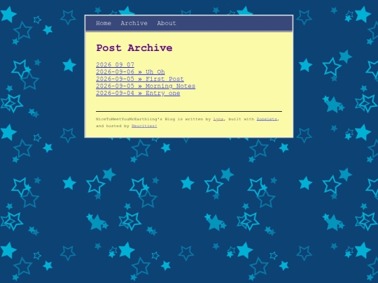 archive screenshot