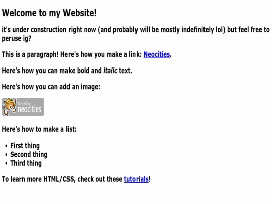 index screenshot