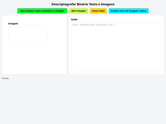 Descriptografar.Binrio.Texto.e.Imagens screenshot