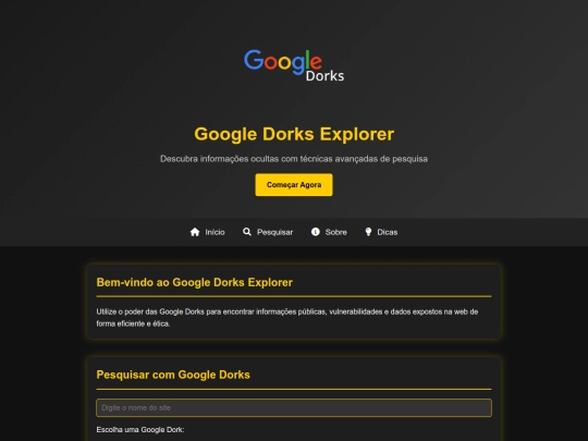 Google.Dorks.Explorer screenshot