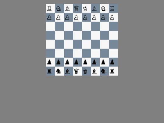 chess borad screenshot