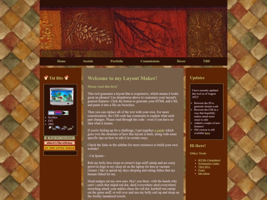 homepage screenshot