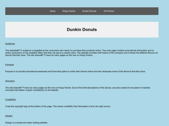 Dunkindonuts screenshot