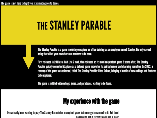 shrines/thestanleyparable screenshot