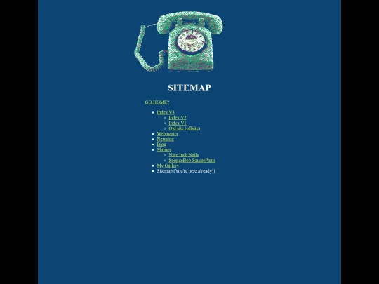sitemap screenshot