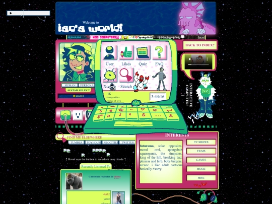 webmaster screenshot