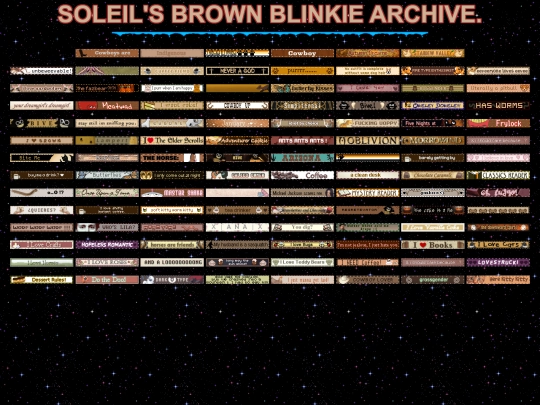 blinkies/brown screenshot