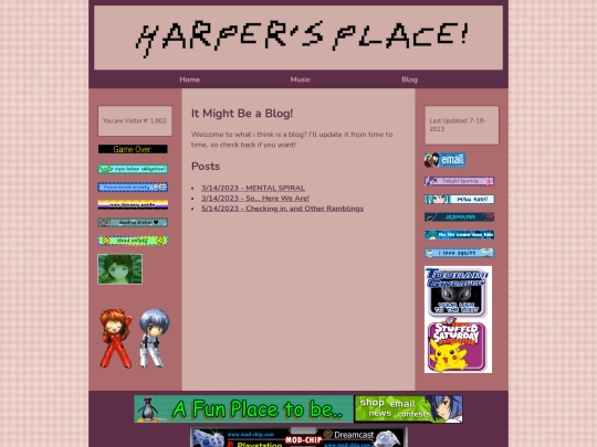 blog screenshot