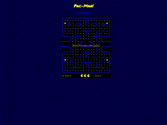 pacman screenshot