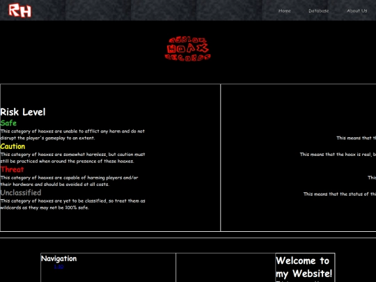 database screenshot