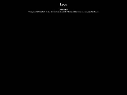 logs screenshot