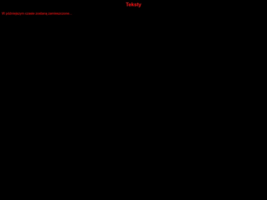 teksty screenshot