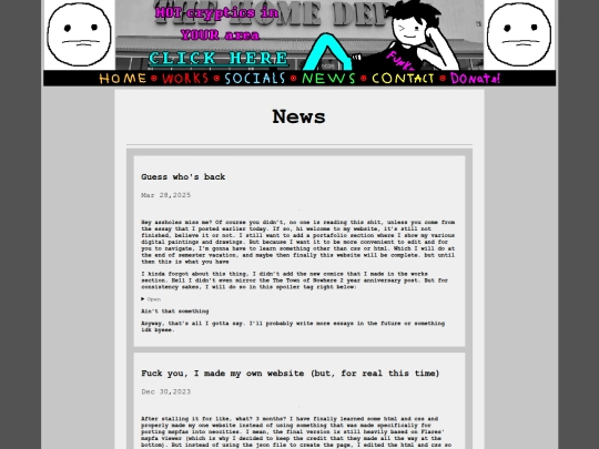 news screenshot