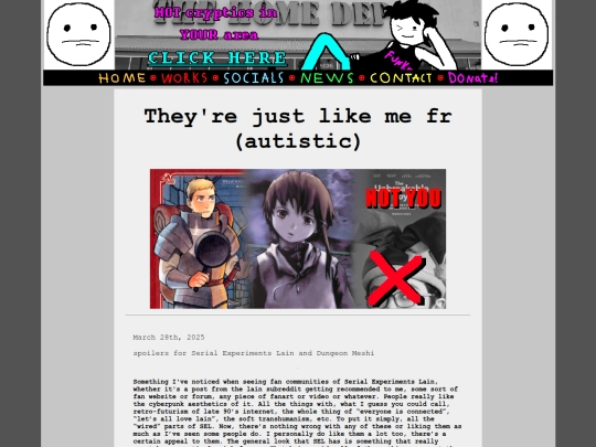works/writtings/justlikemefr screenshot