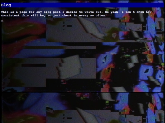 blog screenshot