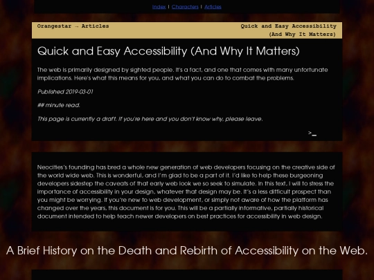 articles/accessibility screenshot