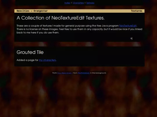 tex screenshot