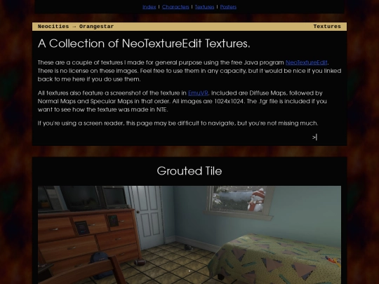 textures screenshot