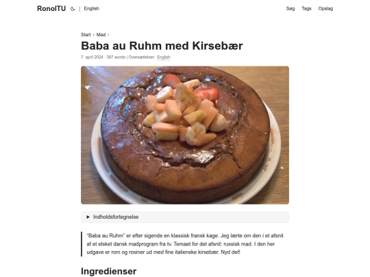 da/food/desserts/cherry-baba screenshot