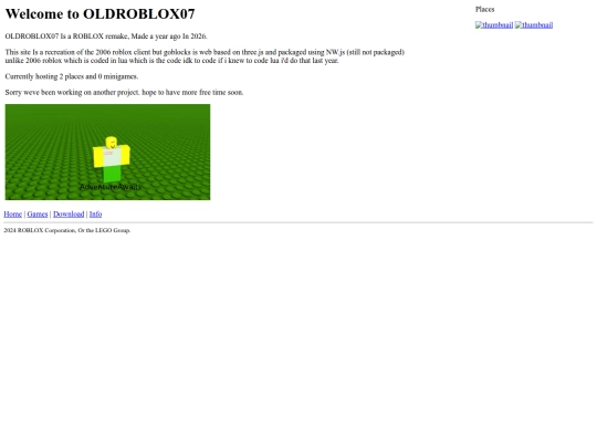 oldroblox07 screenshot