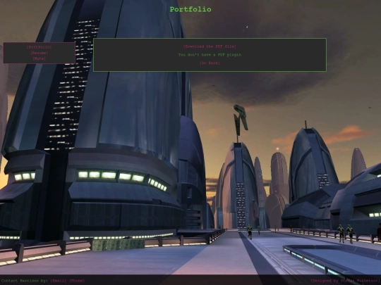 resume screenshot